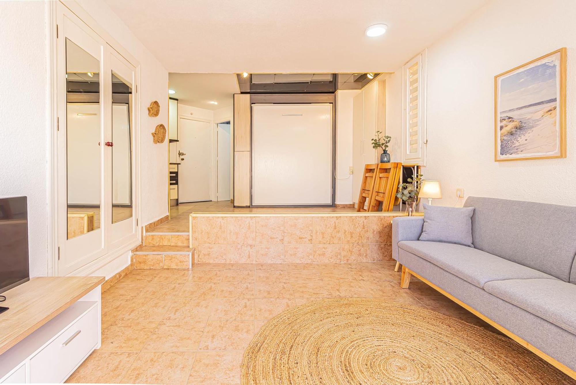 La Pecera - - Edificio Monaco - Kilometro 7 - Cama Plegable Y Sofa-cama * La Manga del Mar Menor